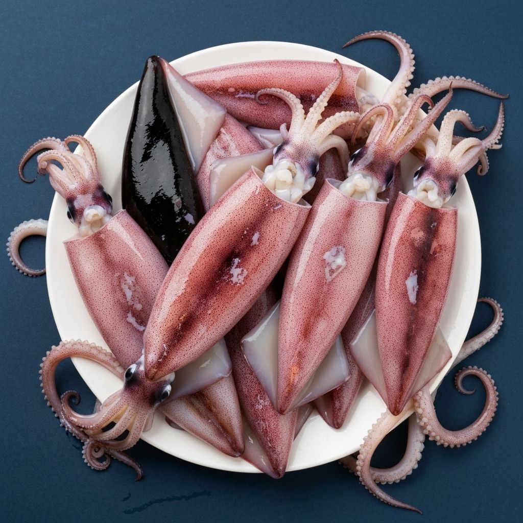 Mực Ống Tươi 500g